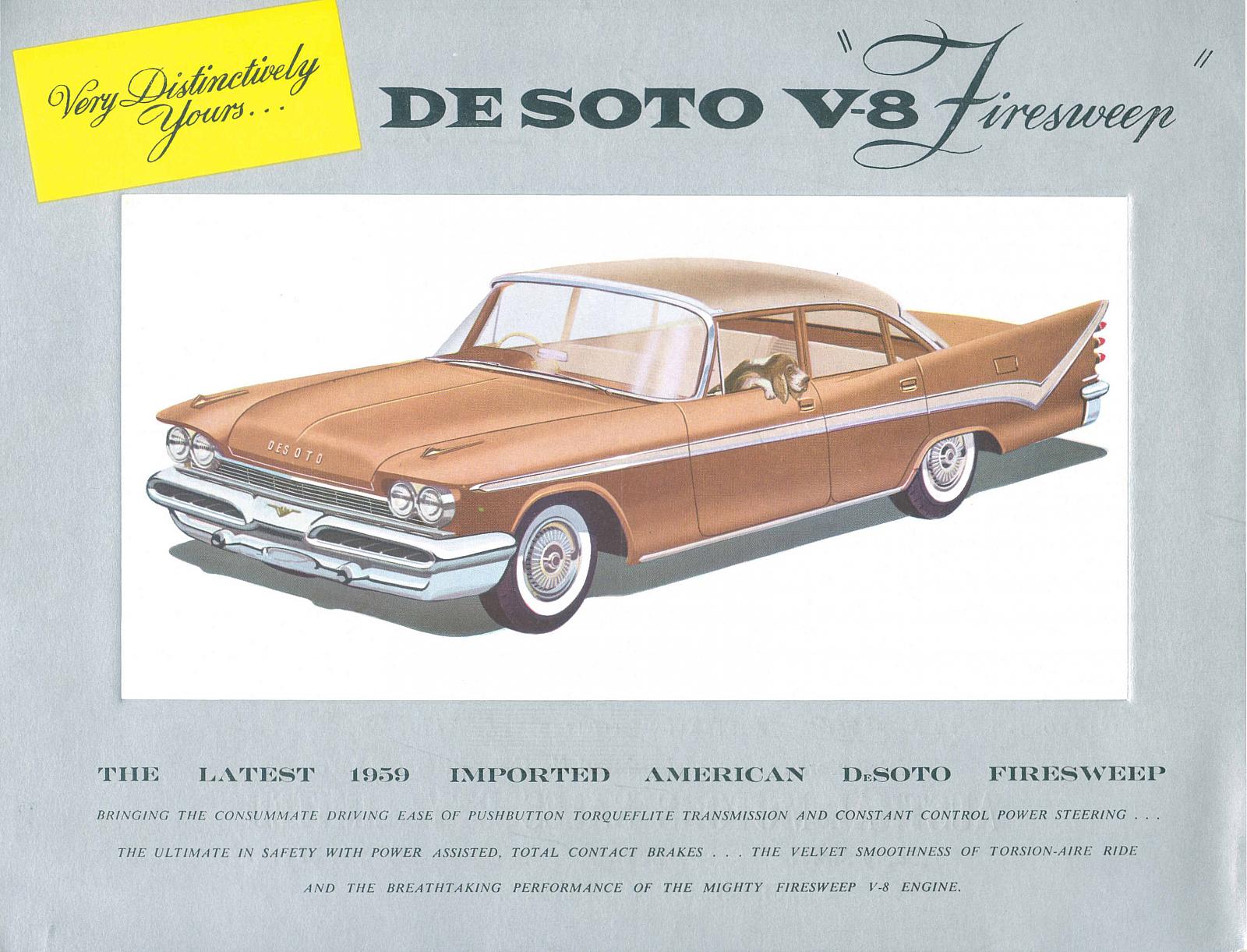 1959 DeSoto Firesweep Folder Page 1